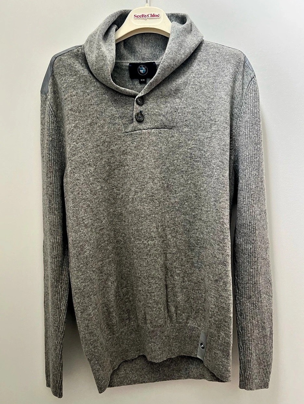 BMW Men's Timeless Soft Wool Cashmere Blend Sweater